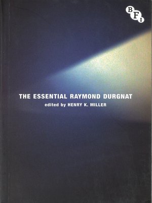 cover image of The Essential Raymond Durgnat